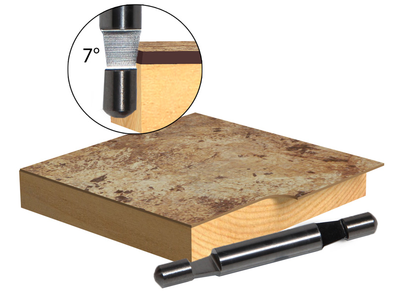 3/8 Flush Trim Template Router Bit - 1/4 Shank - Yonico 14061q 3/8 Flush Trim Template Router Bit - 1/4 Shank - Yonico 14061q