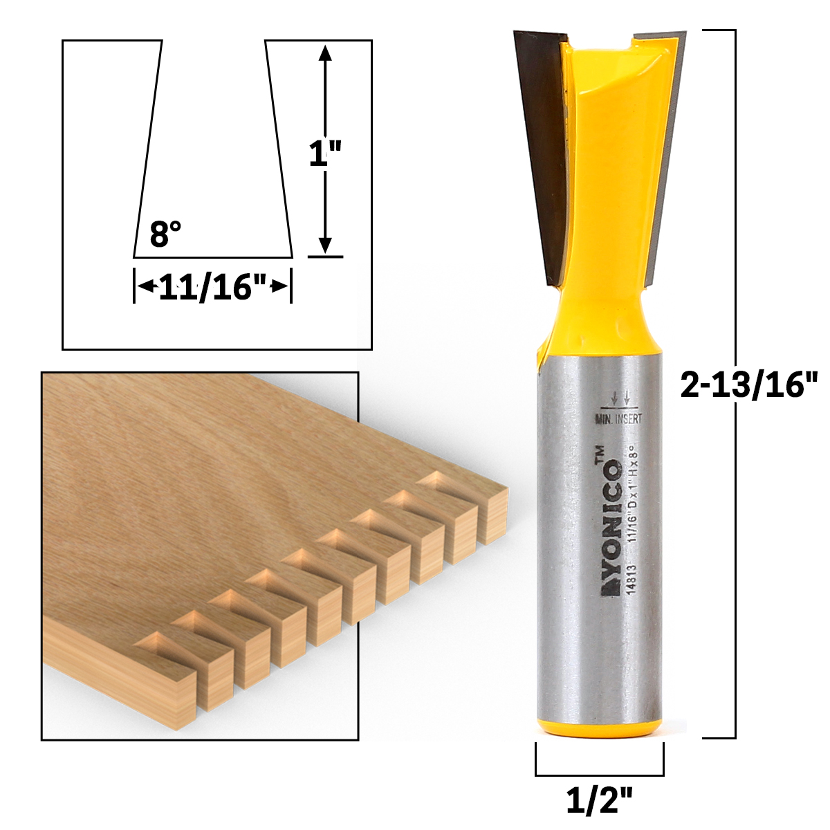 dovetail router bit