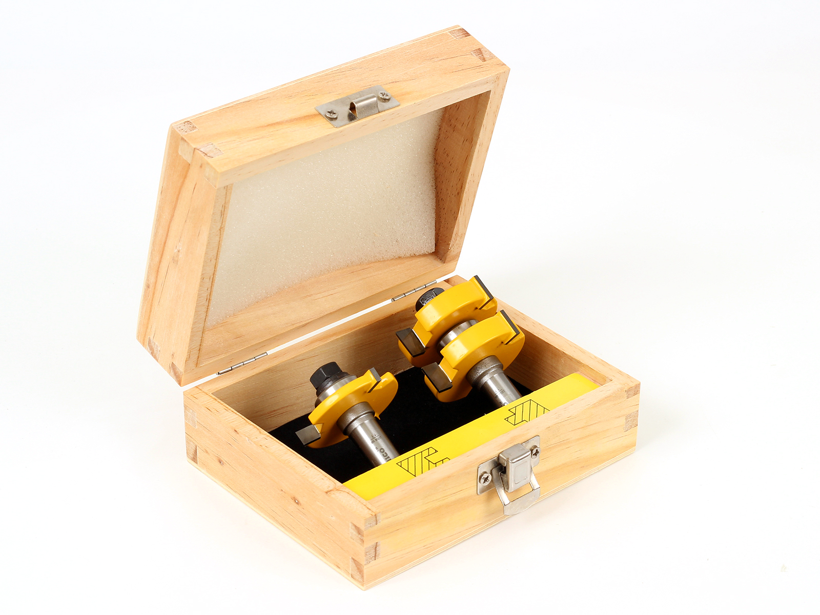 11/4" 2 Bit Tongue and Groove Router Bit Set 1/2" Shank Yonico