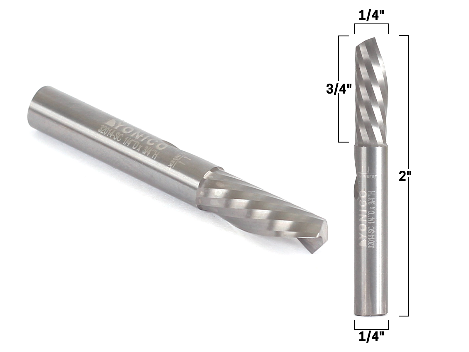 router end mill bits for aluminum