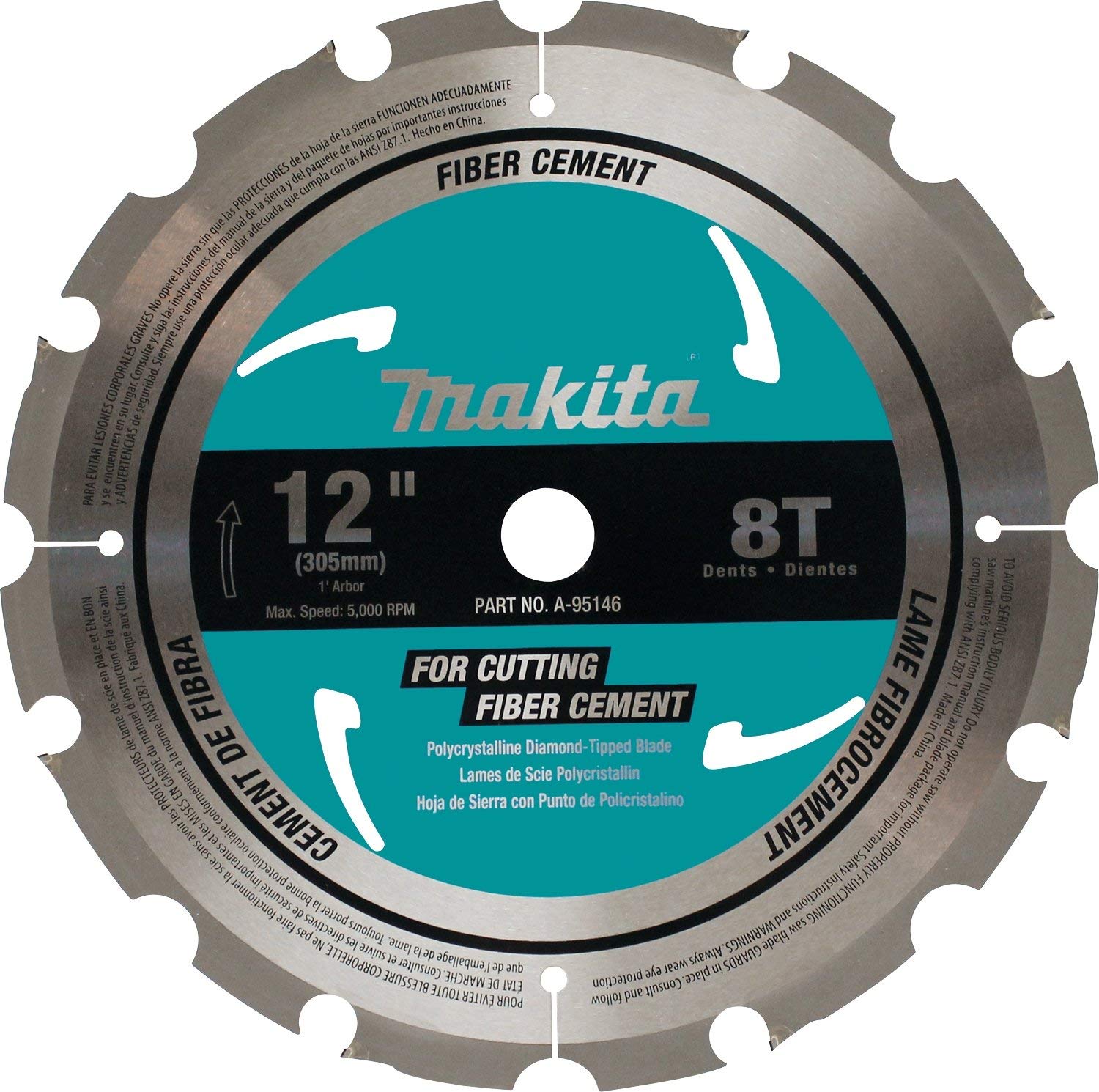 Makita A95146 12Inch PCD Tipped Miter Saw Blade with Fiber Cement eBay