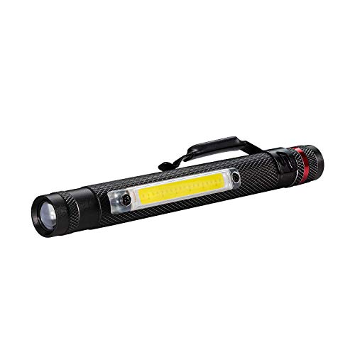 coast pen flashlight with rechargeable and high lumens HP3 Focusing LED Penlight lumen low output is ideal for reading Coast HP3R 500 Lumen Rechargeable